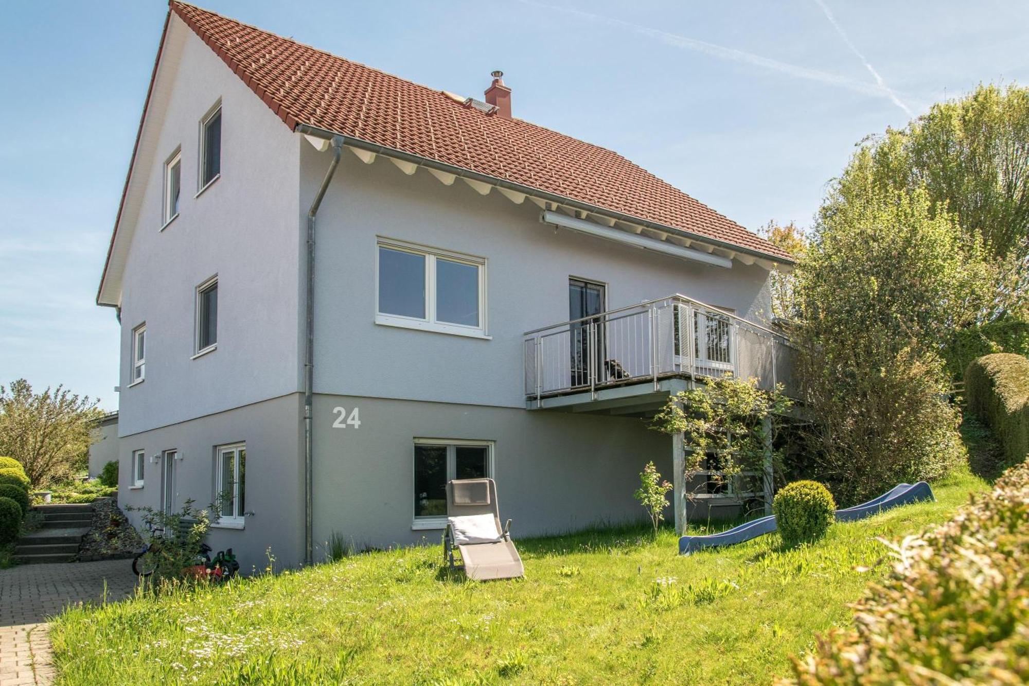 Ferienwohnung "Urlaub Bei Lina" Hergatz Exteriör bild